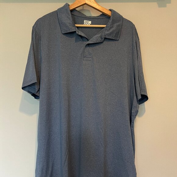 Men's athletic short sleeve collared shirt - Picture 1 of 3